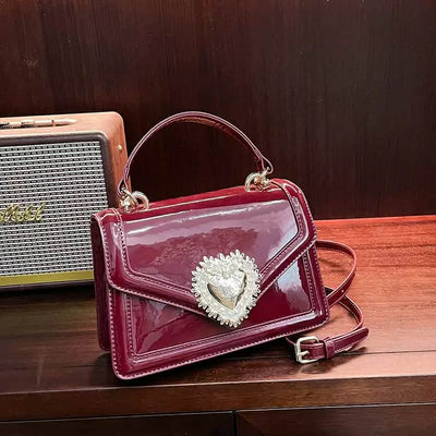 Hot-selling light luxury glossy shoulder/handbag