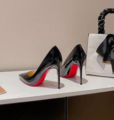Women's black high heels